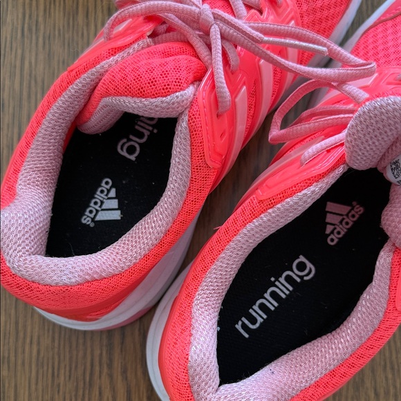 Adidas Women's Bright Pink Activewear Running Sneakers - Picture 4 of 4